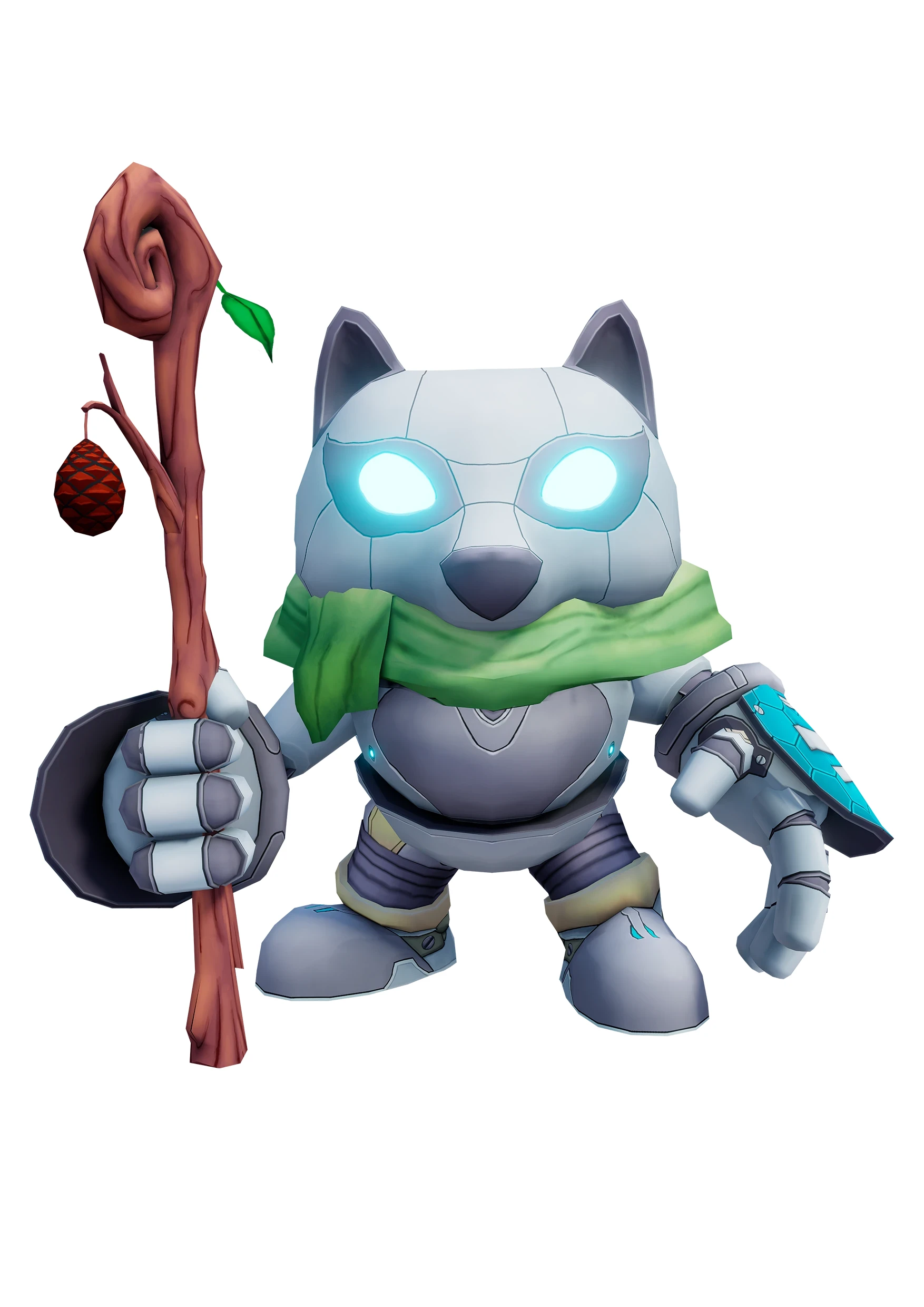 Finished 3D model of the DATA 2073 Jenots character
