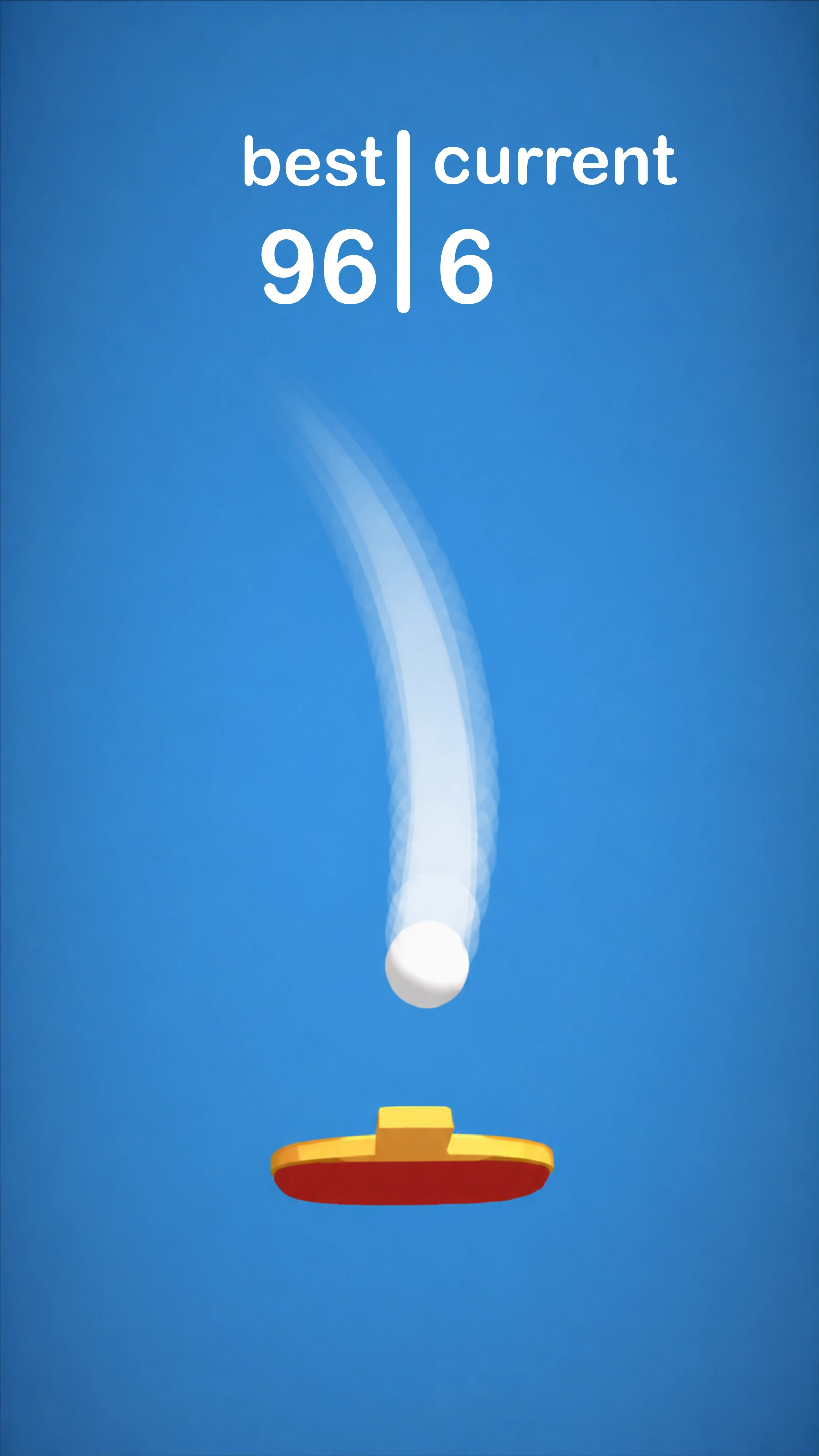 Sixth point: the ball drops before the next contact