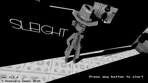 Noir visual identity that guides deduction