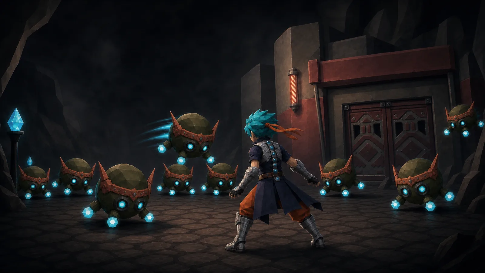 Stylized Action Prototype — A JRPG prototype combining exploration, fixed cameras per area and a card system built around creating combos. Cinematic camera angles reminiscent of classic survival horror guide the player through hand-crafted environments, while the layered card combat system rewards creative deck building with devastating chain reactions and spectacular finishing moves.