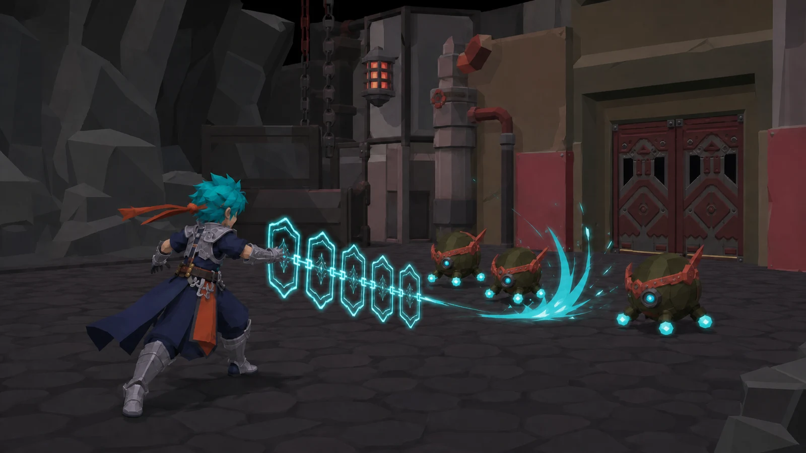 Stylized Action Prototype — A JRPG prototype combining exploration, fixed cameras per area and a card system built around creating combos. Cinematic camera angles reminiscent of classic survival horror guide the player through hand-crafted environments, while the layered card combat system rewards creative deck building with devastating chain reactions and spectacular finishing moves.